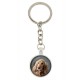English Cocker Spaniel. Keyring, keychain for dog lovers. Photo jewellery. Men's jewellery. Handmade.
