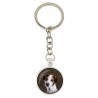 Jack Russell Terrier. Keyring, keychain for dog lovers. Photo jewellery. Men's jewellery. Handmade.