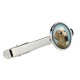  Tie clip with box for dog lovers. Photo jewellery. Men's jewellery. Handmade