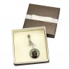 Neapolitan Mastiff. Keyring, keychain with box for dog lovers. Photo jewellery. Men's jewellery. Handmade.