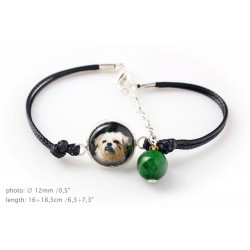 Brussels Griffon. Bracelet for people who love dogs. Photojewelry. Handmade.