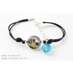 Labrador Retriever. Bracelet for people who love dogs. Photojewelry. Handmade.