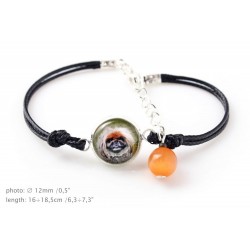 Pekingese. Bracelet for people who love dogs. Photojewelry. Handmade.