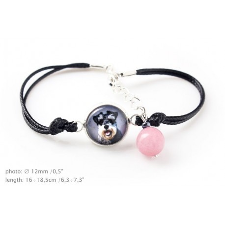 Bracelet for people who love dogs. Photojewelry. Handmade.
