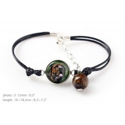 Brazilian Mastiff. Bracelet for people who love dogs. Photojewelry. Handmade.