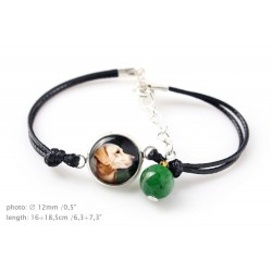 Labrador Retriever (2) . Bracelet for people who love dogs. Photojewelry. Handmade.