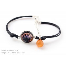 Leoneberger. Bracelet for people who love dogs. Photojewelry. Handmade.