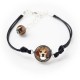 Bracelet with box for dog lovers. Photo Jewelry. Handmade