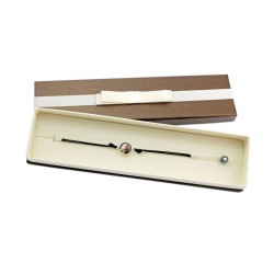 Cocker Spaniel Inglese. Un braccialetto con scatola per gli amanti dei cani. Una foto-bigiotteria. Fatta a mano.