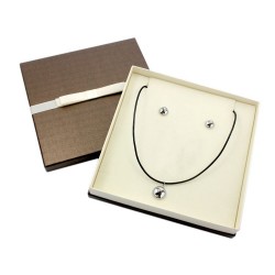 Whippet. Jewelry with box for people who love dogs. Earrings and necklace. Photojewelry. Handmade.