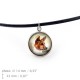 Bracelet and necklace, pendant for dog lovers. Photo Jewelry. Handmade