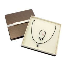 Whippet. Jewelry with box for people who love dogs. Bracelet and necklace. Photojewelry. Handmade.
