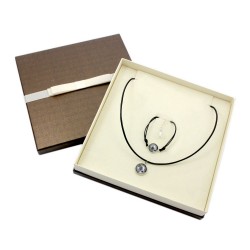 Italian Greyhound. Jewelry with box for people who love dogs. Bracelet and necklace. Photojewelry. Handmade.