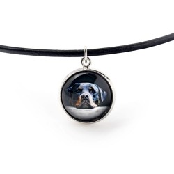Rottweiler. Necklace, pendant for people who love dogs. Photojewelry. Handmade.