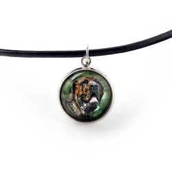 Brazilian Mastiff. Necklace, pendant for people who love dogs. Photojewelry. Handmade.