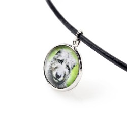 Irish Wolfhound. Necklace, pendant for people who love dogs. Photojewelry. Handmade.