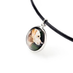 Labrador Retriever (2). Necklace, pendant for people who love dogs. Photojewelry. Handmade.