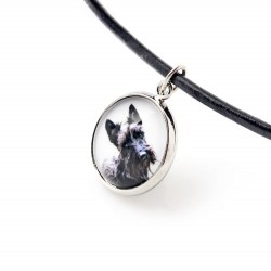 Scottish Terrier. Necklace, pendant for people who love dogs. Photojewelry. Handmade.
