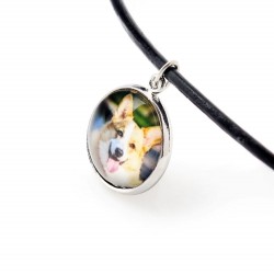 Welsh corgi cardigan. Necklace, pendant for people who love dogs. Photojewelry. Handmade.
