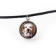 Necklace, pendant for people who love dogs. Photojewelry. Handmade.
