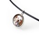 Necklace, pendant for people who love dogs. Photojewelry. Handmade.