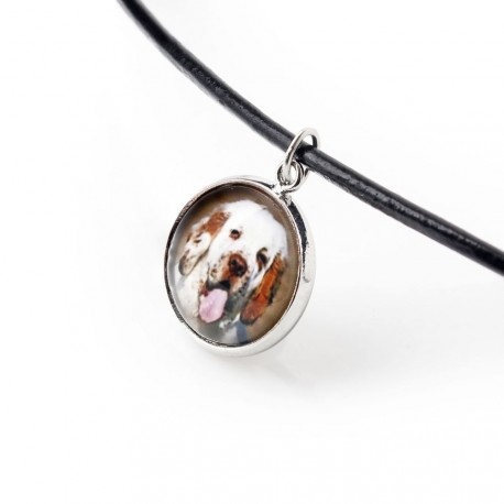 Collier, pendentif pour les personnes qui aiment les chiens. Bijoux photo Fait main.