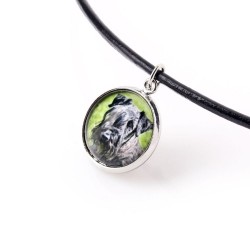 Cesky Terrier. Necklace, pendant for people who love dogs. Photojewelry. Handmade.