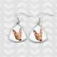 Nuova collezione di orecchini con immagini di cani di razza!!!