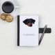 Carnet calendrier en éco-cuir avec l'image d'un petit chien.
