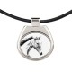  collection of necklaces with image of purebred horses, unique gift, sublimation
