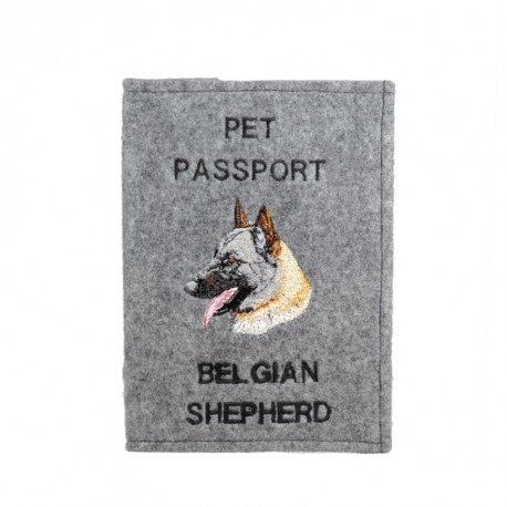 Portefeuille de passeport pour le chien