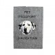 Dalmatian - Passport wallet for the dog with embroidered pattern. New product!