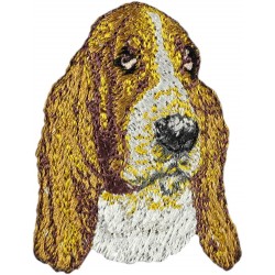 Basset - haft, naszywka z wizerunkiem psa