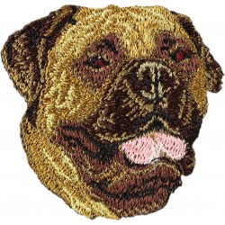 Bullmastif - haft, naszywka z wizerunkiem psa