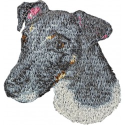 Fox Terrier smoothhaired - Embroidery, patch with the image of a purebred dog.