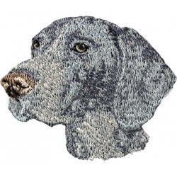 Cane da ferma tedesco a pelo corto - Ricamo con immagine di cane di razza.