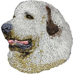Great Pyrenees - Embroidery, patch with the image of a purebred dog.