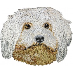 Havanese - Embroidery, patch with the image of a purebred dog.