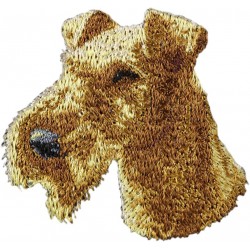 Irish Setter - Embroidery, patch with the image of a purebred dog.