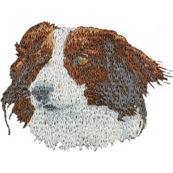 Kooikerhondje - Embroidery, patch with the image of a purebred dog.
