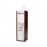 Shiba Inu - pudełko na wino z wizerunkiem psa.