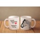 Mug with a horse. "Good morning and love ...". High quality ceramic mug.
