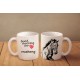 Mug with a horse. "Good morning and love ...". High quality ceramic mug.
