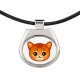 A necklace with cat. A new collection with the cute Art-dog cat