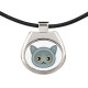 A necklace with a British Shorthair. A new collection with the cute Art-Dog cat