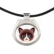 A necklace with a Snowshoe cat. A new collection with the cute Art-Dog cat