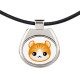 A necklace with a American Curl. A new collection with the cute Art-Dog cat