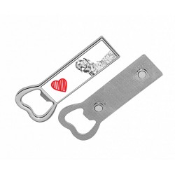 Brazilian Mastiff- Metal bottle opener with a magnet for the fridge with the image of a dog.
