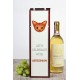 Caja de vino con gato. Una nueva colección con el lindo gato Art-dog