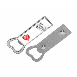 Anatolian Shepherd- Metal bottle opener with a magnet for the fridge with the image of a dog.